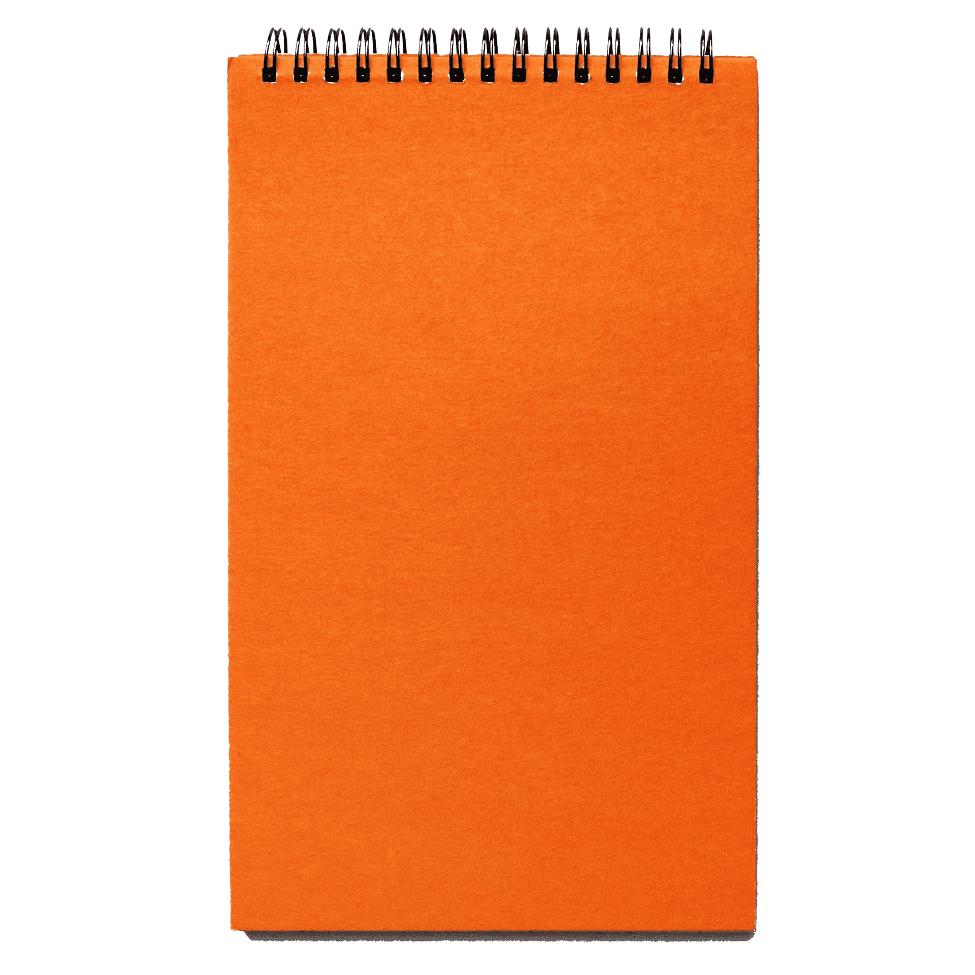 Orange writing pad